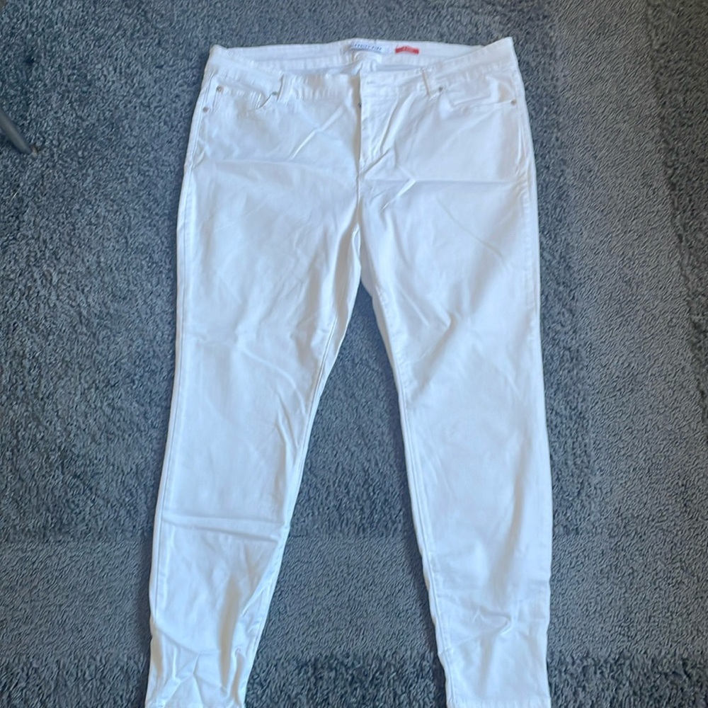 Celebrity Pink Plus Size Skinny Jeans - White - 18W
